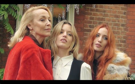 Jerry Hall Lizzy And Georgia May Jagger
