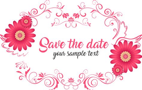 Download Download Transparent Save The Date Png Clipart Png Download