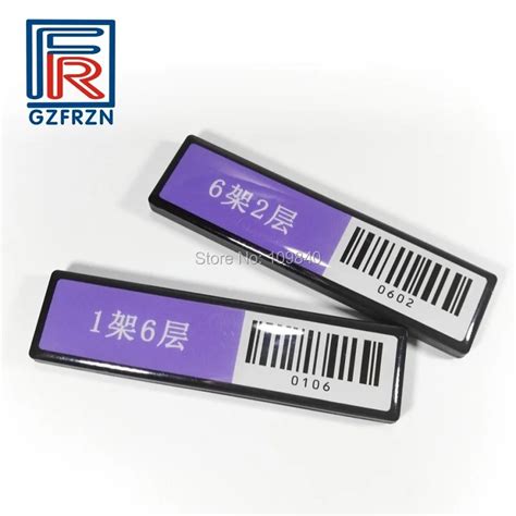 500pcs UHF Passive RFID Library Shelf Tag With Alien H3 Chip Waterproof Long Range Reading