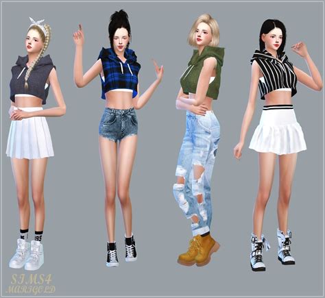 Sims 4 Ccs The Best Clothing For Females By Marigold