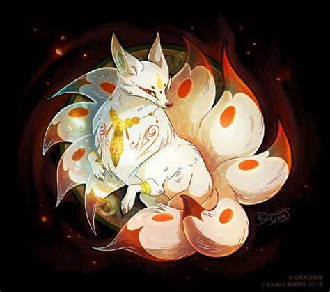 Pin By Cynder On Mix L1 Mythical Creatures Art Kitsune Fox Spirit
