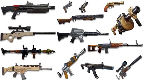 Fortnite Guns List
