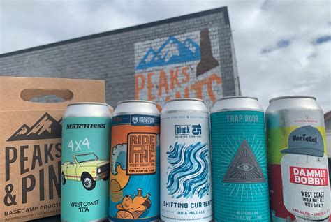 Peaks And Pints Pilot Program New West Coast IPAs Beer Flight Peaks And Pints Proctor