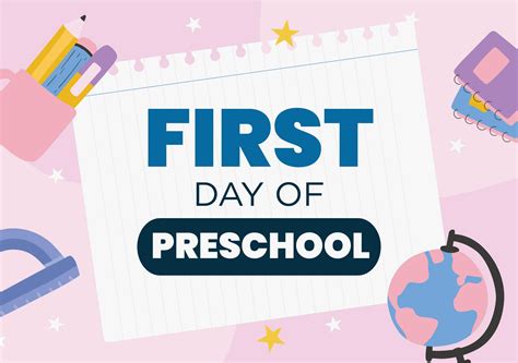 Free First Day Of Preschool Sign Printable Free Printable Templates
