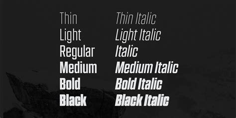 Grand Black Italic Font Xfontspro