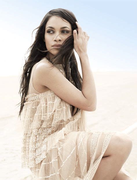 rosario dawson in chloé photographed by cliff watts for the edit march 2013 rosario dawson