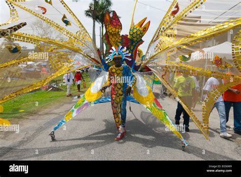 Carnival Parade Georgetown Guyana Stock Photo Alamy
