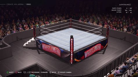 Wrestlemania 36 Arena Uploaded To Cc With The Hashtags Wrestlemania