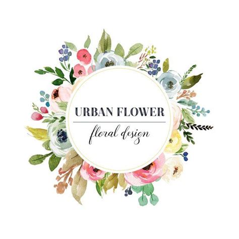 Imagen Relacionada Flower Logo Design Premade Logo Design Floral