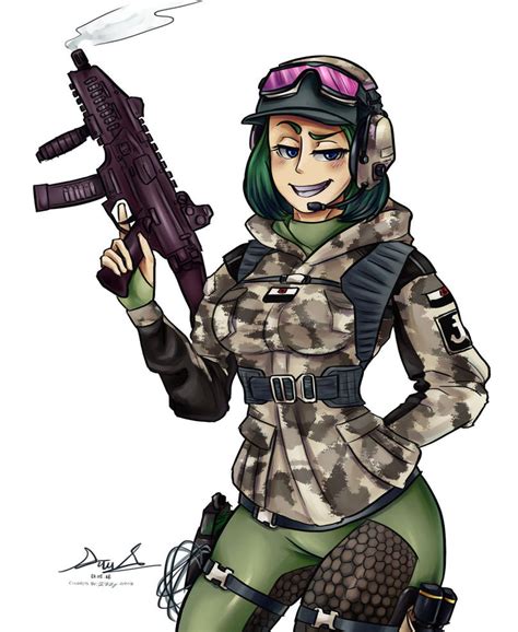 Ela Bosak Rainbow Six Siege By Stanchen18 On Deviantart