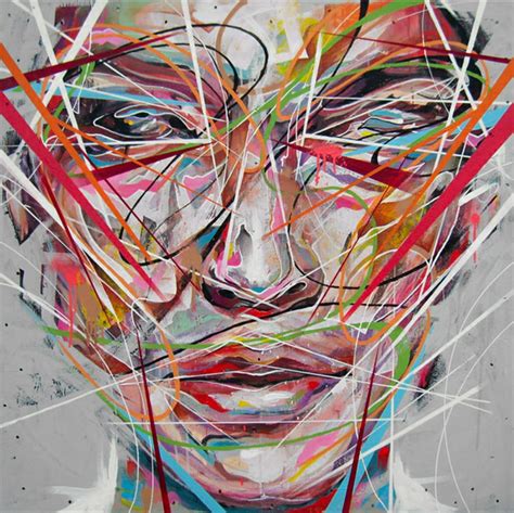 Explosive Abstract Paintings By Danny Oconner Complex