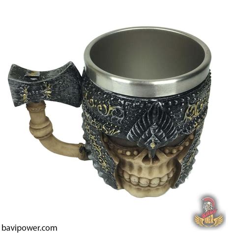 Skull Warrior Mug Bavipower