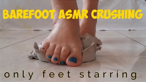 Barefoot Asmr Feet Stepping On Things