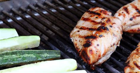 A fully cooked chicken breast will reach a temperature of 165°. Easy Grilled Chicken Breast Recipe | POPSUGAR Food