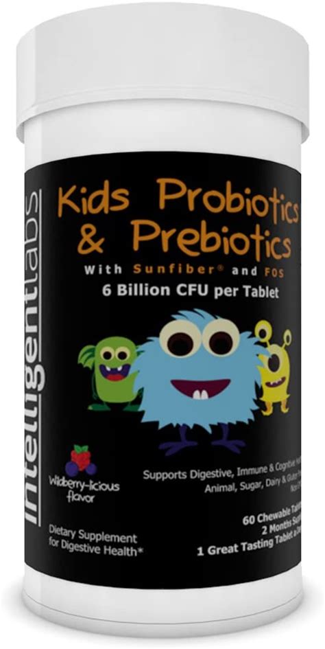 6 Mil Millones De Cfu Probióticos Para Niños Y Niños Con