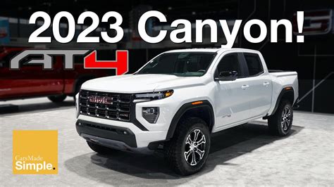 2023 Gmc Canyon At4 Better Interior Than Colorado Youtube