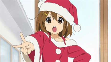 K On Screenshots Hirasawa Yui Anime Christmas