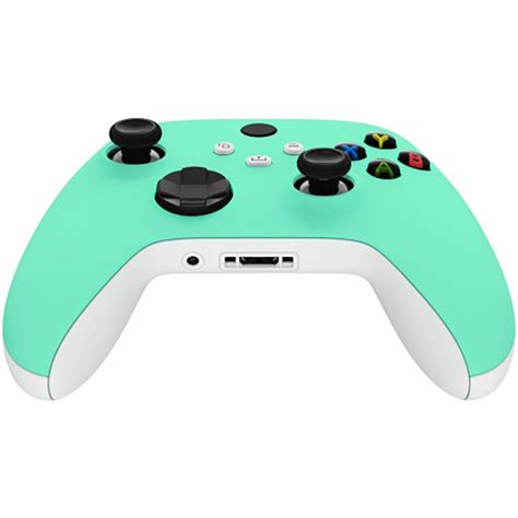 Xbox Series Sx Controller Front Faceplate Soft Touch Series Mint Green