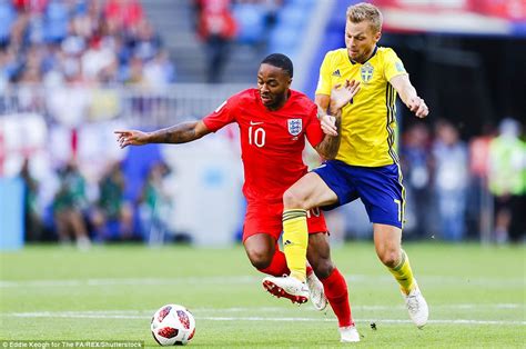 World Cup England Sweden Players Stride Onto Pitch In Samara Ahead Of