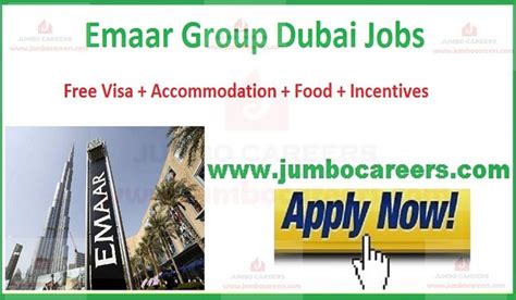 Emaar Group Dubai Careers 2024 Emaar Hospitality Jobs Uae