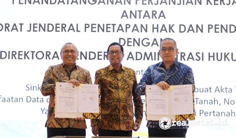 Optimalkan Peran PPAT dan Notaris, Kementerian ATR/BPN Gandeng