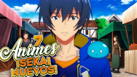 7 Nuevos Animes Isekai De Magia Y Accion 2022 Youtube