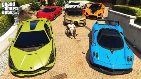 Gta 5 Stealing Expensive Luxury Cars With Michael Gta 5 Real Life