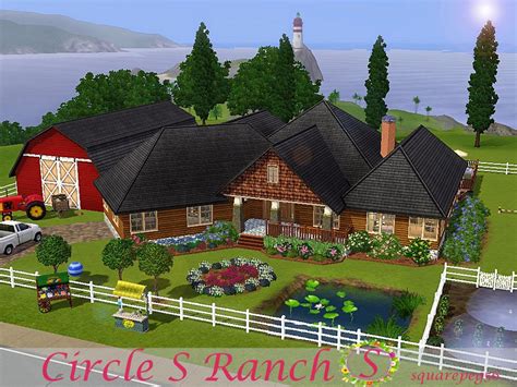 Ranch du feuillard on facebook. Sims and Just Stuff: Circle S Ranch by squarepeg56