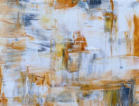 Hd Wallpaper Orange And Blue Abstract Painting Abstract Expressionism