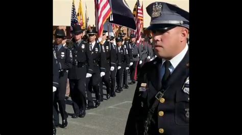 Hundreds Of Officers Mourners Gather For The Funeral Of Slain