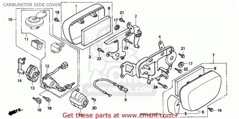 Honda Vf750c Magna 1993 P England Mkh Carburetor Side Cover Buy