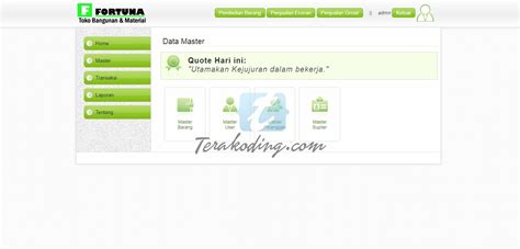 Download dan extract repository ini. Aplikasi POS (Point Of Sale) Penjualan Dengan PHP dan MySQL