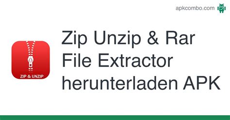 Zip Unzip And Rar File Extractor Apk Android App Kostenloser Download