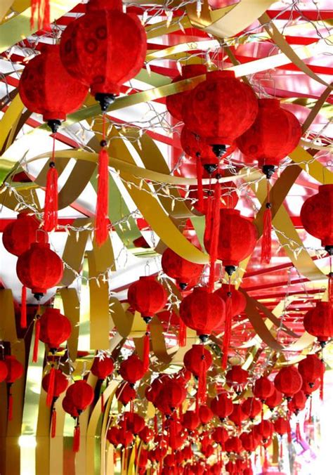 Another popular decorations include the kumquat trees and auspicious plants like the mandarin oranges ( 桔子 / júzi), which are popular for the same reasons as kumquats, chrysanthemum flowers. Image detail for -Chinese New Year Decorations Party City ...
