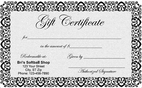 Usually corporate gift certificates are more widely used and are given out to as token of appreciation for a valuable work done by the employee. Gift Certificate Template - 29+ Download PDF, PSD, Word ...