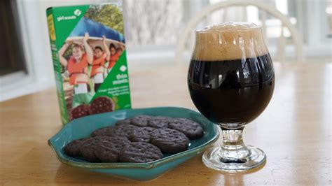 Drink Your Cookies Homebrewed Thin Mints Stout Youtube