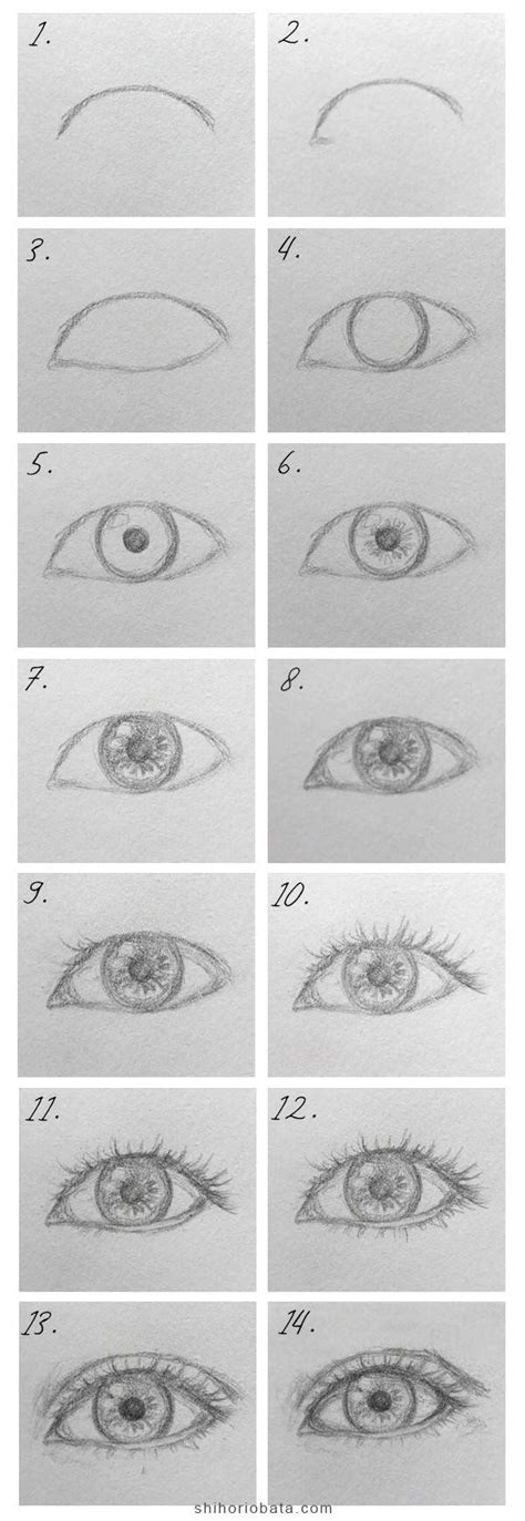 How To Draw A Realistic Eye Easy Pencil Drawings Easy Eye Drawing