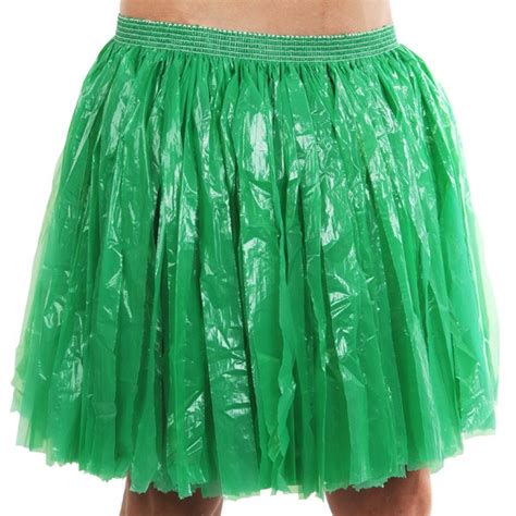 Grass Skirt Green 47cm Letz Party