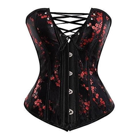 This Beautiful Fashion Corset Is Lace Up On Backplastic Boning To