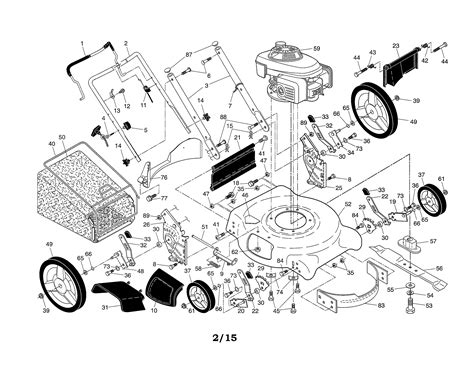 What happens if you put too much gas in lawn mower? Husqvarna 7021P (96133001904) gas walk-behind mower parts ...
