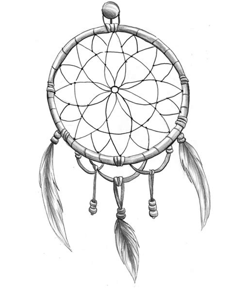 Simple Dream Catcher Drawing At Getdrawings Free Download