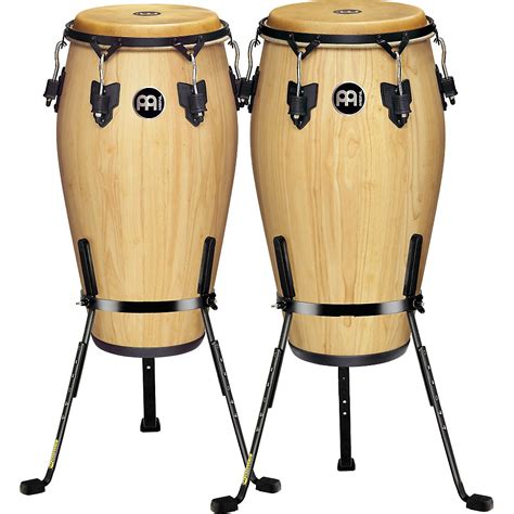 Meinl Luis Conte 2 Piece Conga Set With Free Basket Stands Ebay