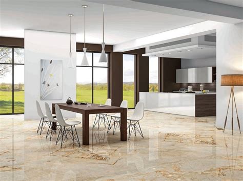 10 Ide Keramik Lantai Dapur dengan Motif dan Warna yang Ciamik