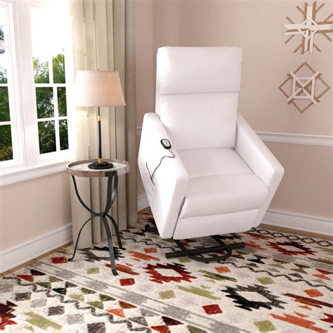 Shop with afterpay on eligible items. ProLounger Tuff Stuff White Synthetic Leather Power Lift ...