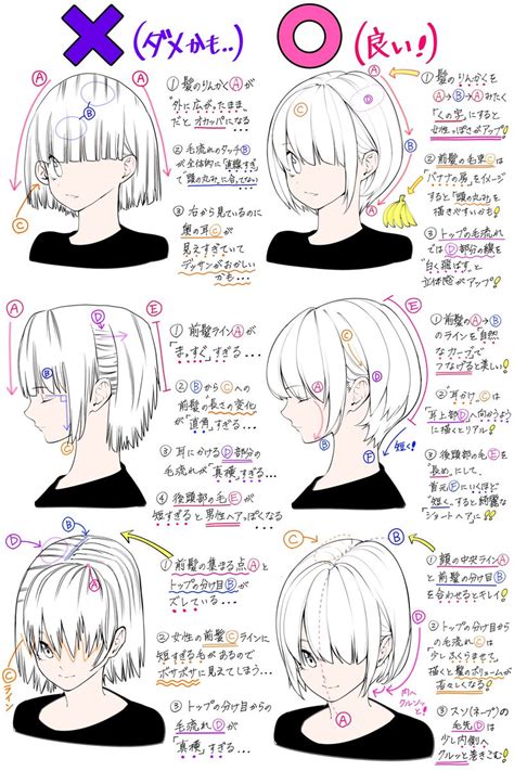 ショートヘア 女の子 イラスト-かっこいい ショートヘア 女の子 ...