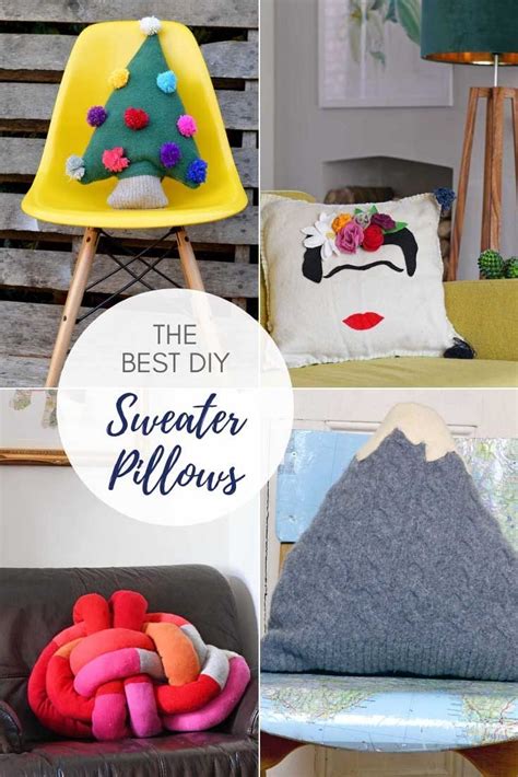 It S So Easy To Repurpose Your Old Sweaters Into Unique Cozy Pillows