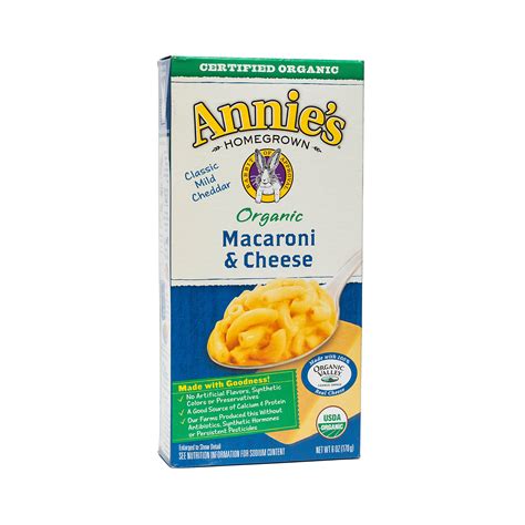 Creamy, convenient, and always delicious—boxed mac and cheese is one those simple pleasures that's just too good to nix from your but which are the absolute cleanest? Organic Macaroni & Cheese by Annie's Homegrown - Thrive Market