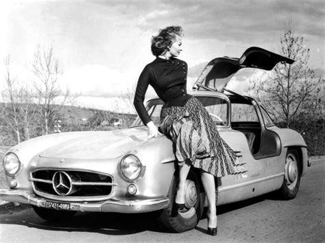 Jakes Car World Sophia Loren Rockin The 1955 Mercedes