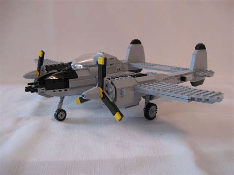 Moc Lockheed P 38 Lightning Special Lego Themes Eurobricks Forums