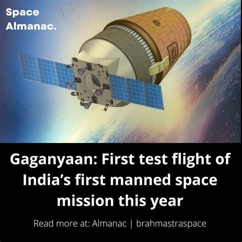 Gaganyaan First Test Flight Of Indias First Manned Space Mission This